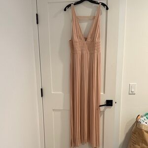 Elizabeth and James Blush Maxi Dress